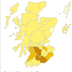 Armstrong name distribution Scotland 1891