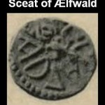 Elwald  stag coin; York minted ca 800