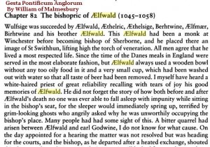 bishopric Elfwald 1045-1058