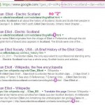 search engine Elliot history bias by adding a 2