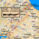 Anglo-Scotland border map