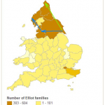 Elliot 1691 English name distribution