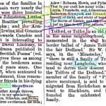 Elwandis to Elliot and other border name interpretations