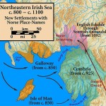 Norse settlement map