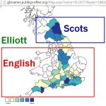 Elliott surname distrib