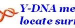 Y-DNA method to locate surname