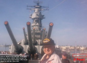Loren S WWII USS MO MAK