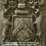 Kerr shield with stag heads