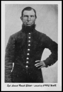 Sgt Lemuel Rowell Elliott Civil War