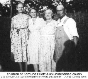 children of Edmund Elliott