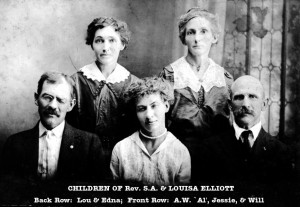 children of Rev SA & Louisa Elliott