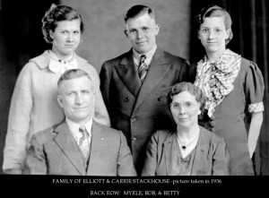 family of Elliott & Carrie Stackhouse