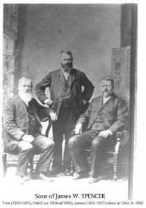 sons of James W. Spencer
