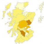 Carr surname distribution Scotland 1891