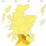 Kerr surname distribution Scotland 1891