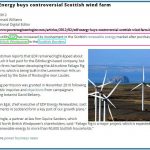 French EDF buys Scottish Borders North British Windpower