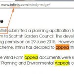 Infinis Windy Edge appeal