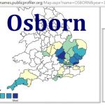 Osborn GBnames distribution 1881