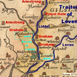 Saxton 1576 Graham Armstrong map