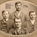 Sons of James W. and Malinda Spencer