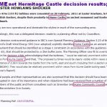 HUME castle wind farm decission results