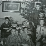 Mark and Ilah Spencer Elliott’s grandchildren Christmas c1958