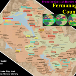 Armstrong-Elliott-Johnston-Fermanagh-surname-distribution-map