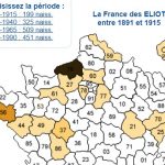 Eliot French surname distribution