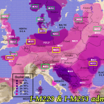 I-M223 & I-M253 admix map
