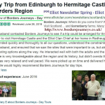 Border Journey-Day Tour, Hermitage Castle and Clan Elliot Chief at Redheugh