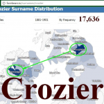 Crozier-Surname-Distribution