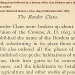 Border Clans 1603 Borders become Middle Shires by James VI of Scotland