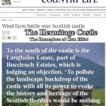 Country Life Bauld Buccleuch Hermitage Castle