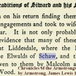 Elwalds of Schaw