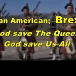 As and American, God Save the Queen