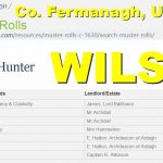 Wilson Fermanagh Ulster muster c.1630