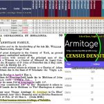 Armitage Hermitage Y-DNA, linguistics, census.
