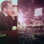 Nixon talking to astronauts